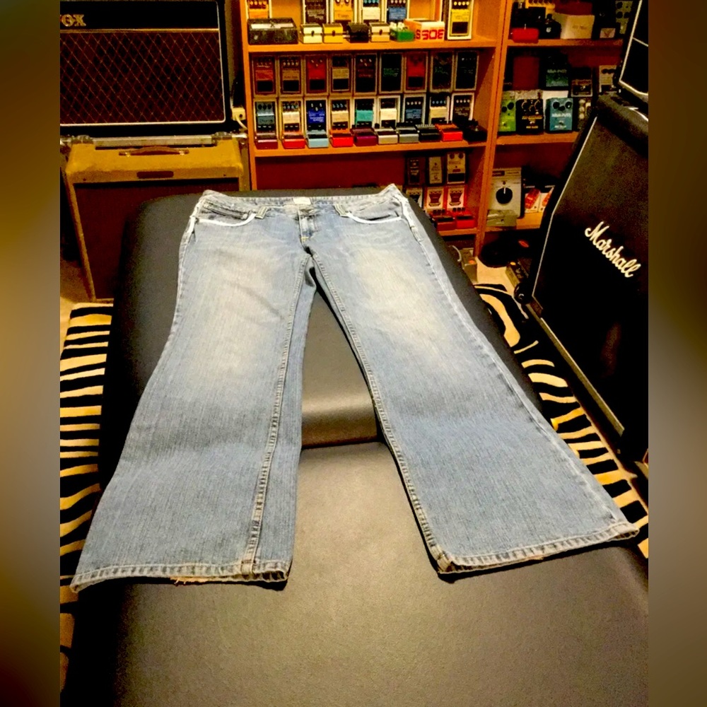 Vintage Y2K Low rise Taverniti So Angie Jeans Women Size 32 EUC